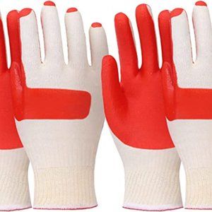2 Pairs Leather Gardening Gloves